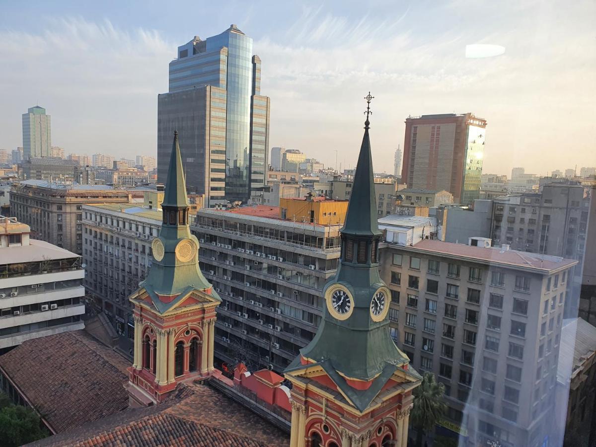 Centrico, Comodo Y Moderno Con Vista Privilegiada Hasta 4Pers Santiago Kültér fotó