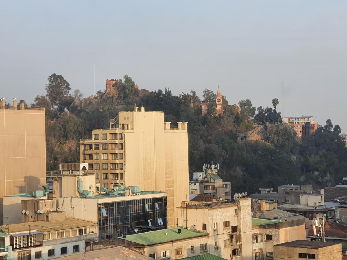 Centrico, Comodo Y Moderno Con Vista Privilegiada Hasta 4Pers Santiago Kültér fotó