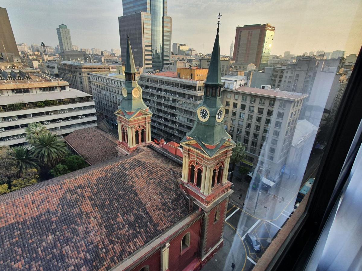 Centrico, Comodo Y Moderno Con Vista Privilegiada Hasta 4Pers Santiago Kültér fotó